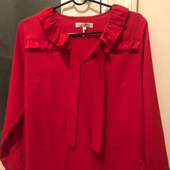 Sandro Tops - Sandro Tie Collar Blouse